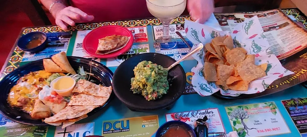 Sampler Platter and Tableside Guacamole